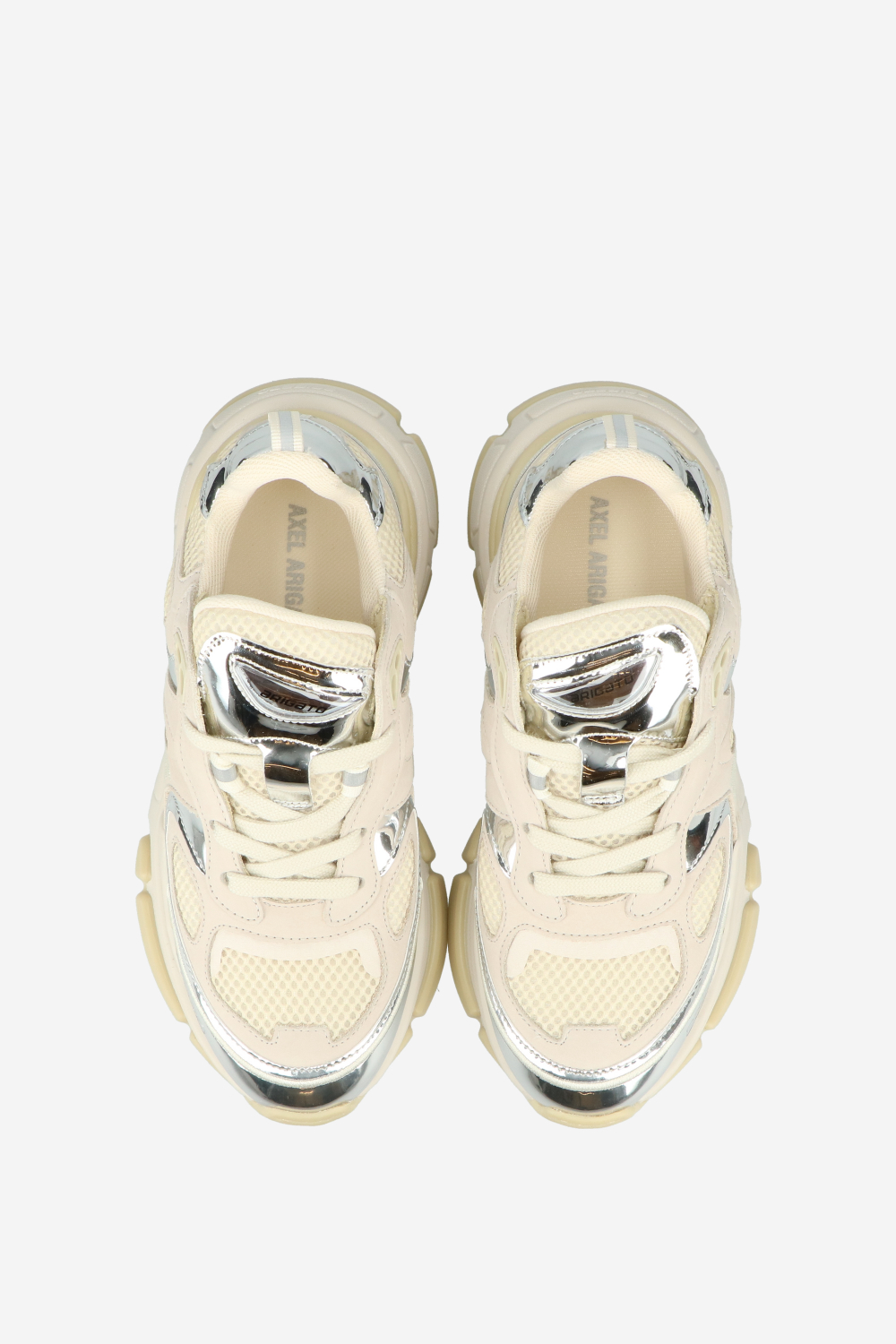 Sphere runner leather sneakers