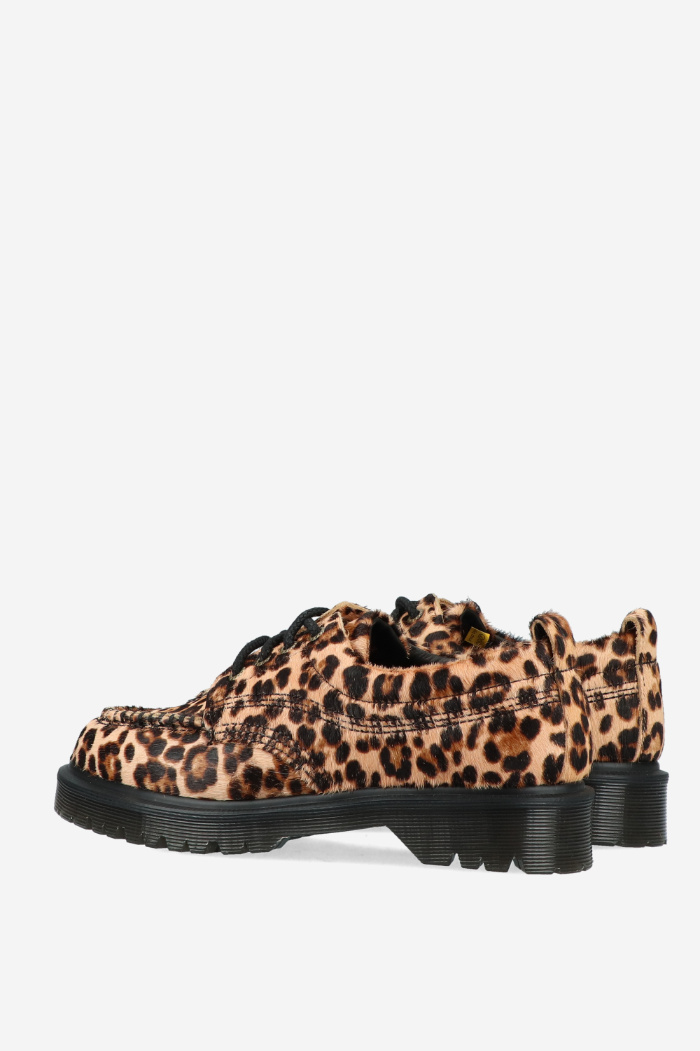 Lowell leopard print lace-up shoe
