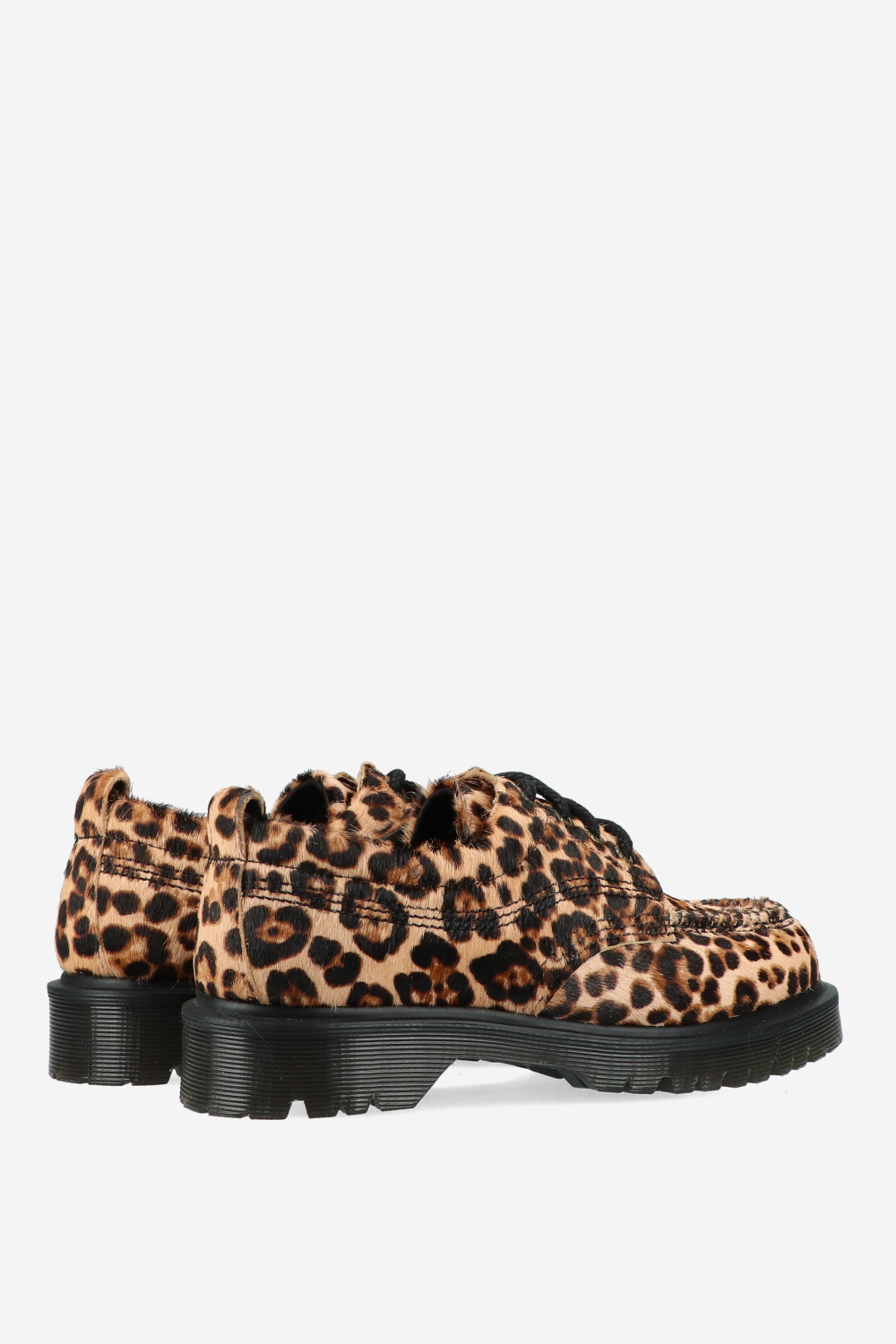 Lowell leopard print lace-up shoe