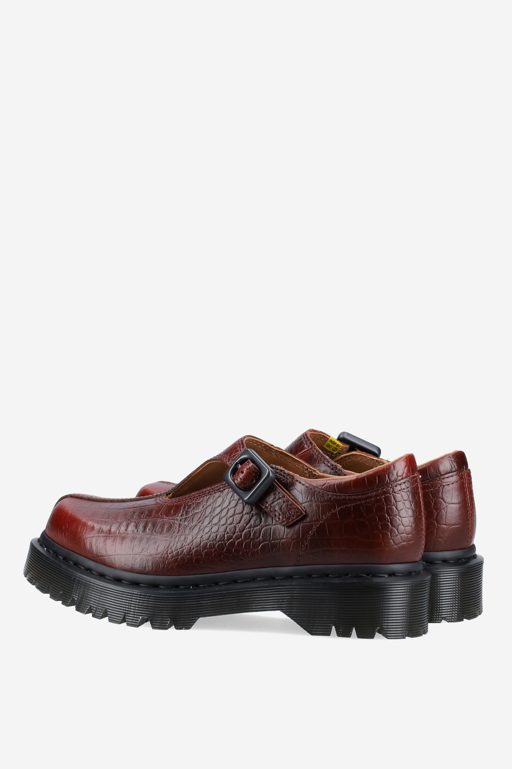 Rejena croco leather loafers