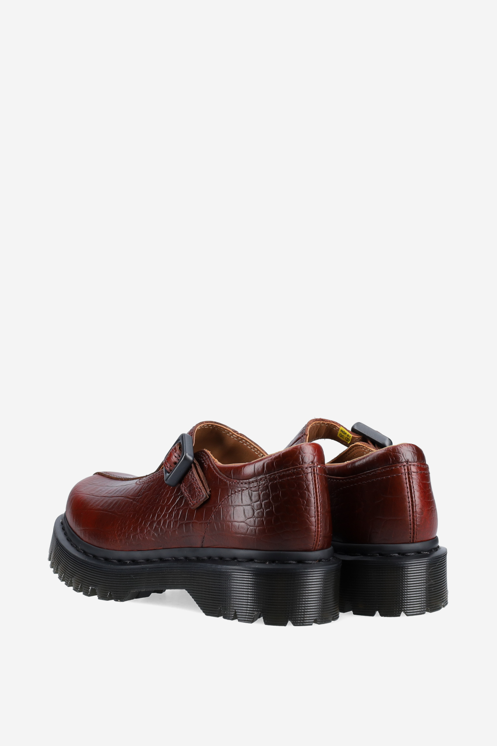 Rejena croco leather loafers