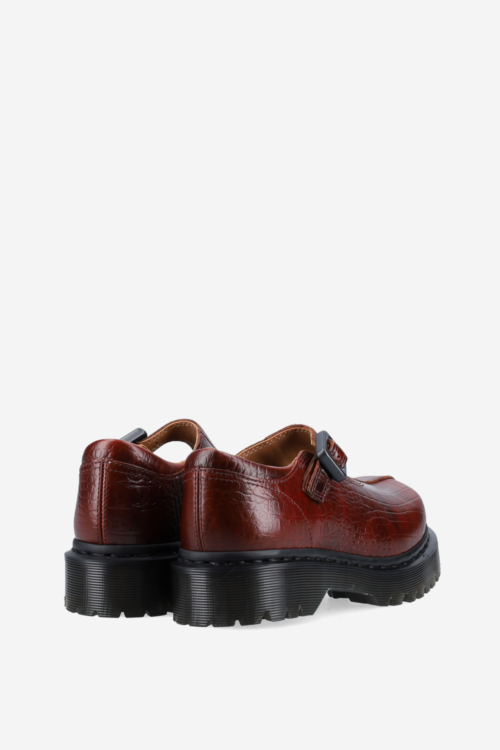 Rejena croco leather loafers