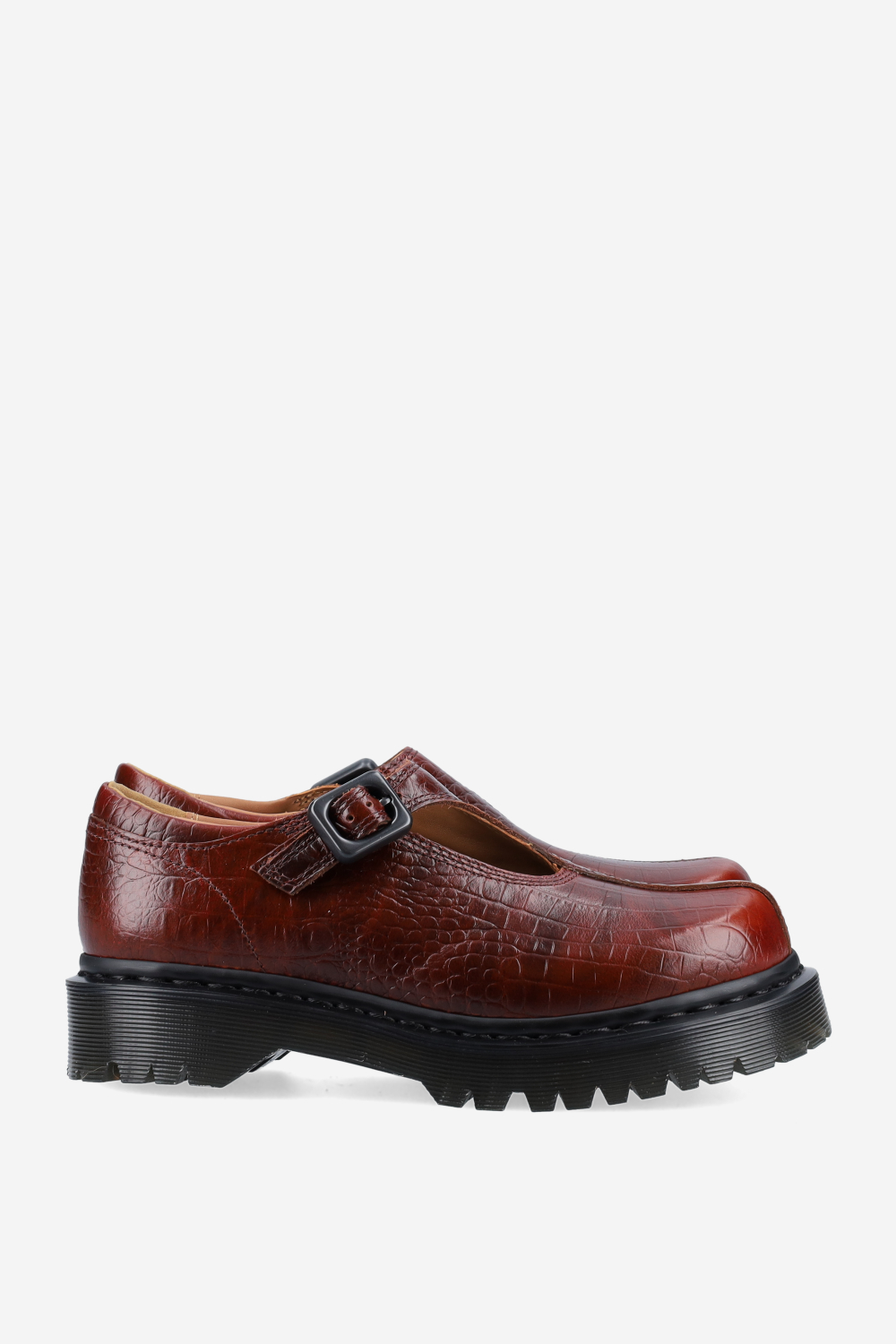 Rejena croco leather loafers
