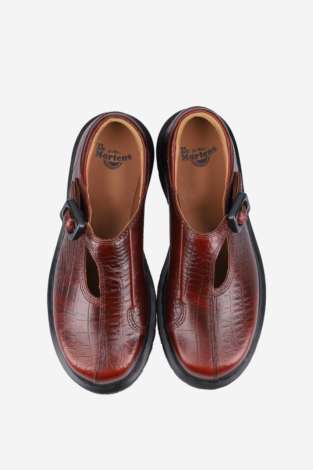 Rejena croco leather loafers