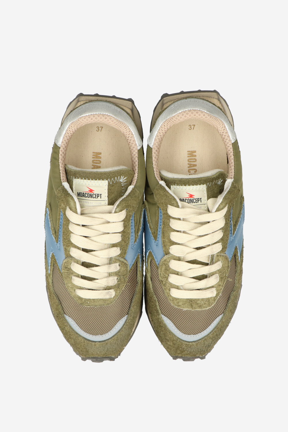 Hype nylon/mesh sneakers