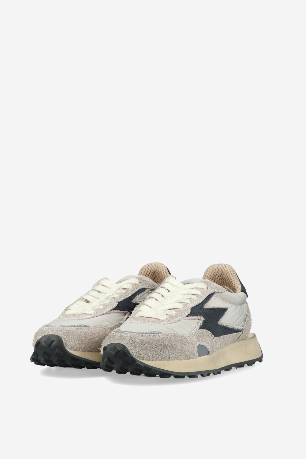 Hype nylon/suede sneakers