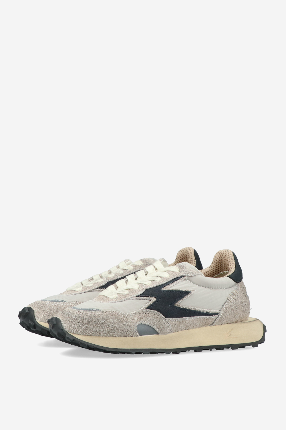 Hype nylon/suede sneakers