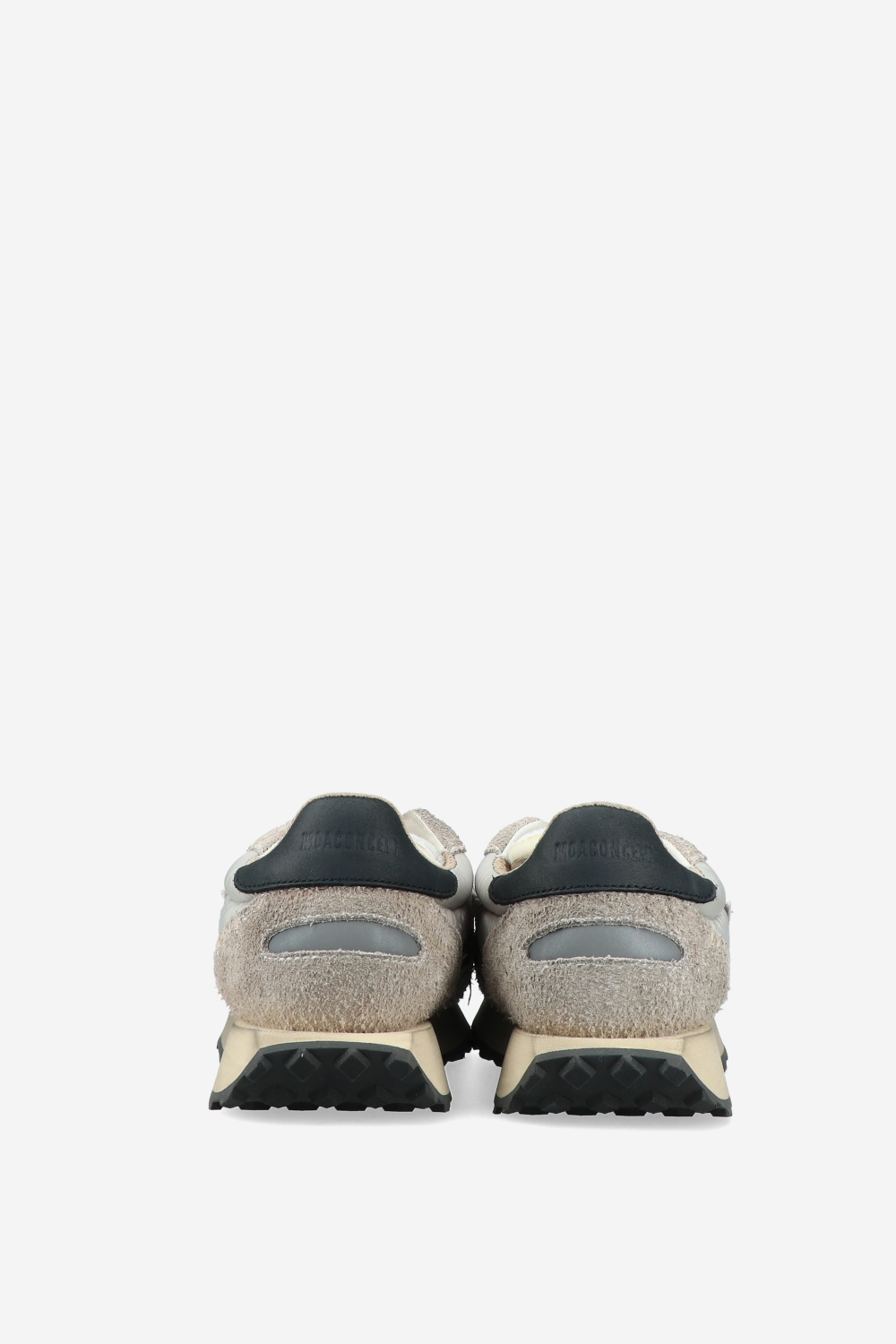 Hype nylon/suede sneakers