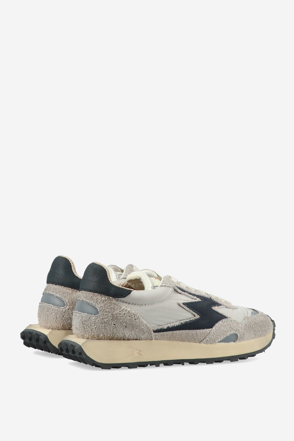 Hype nylon/suede sneakers