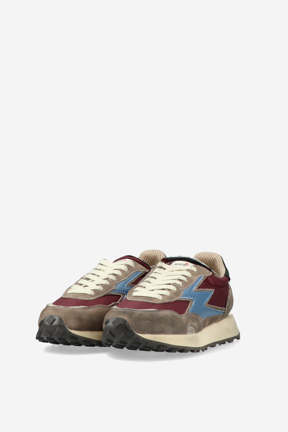 Hype nylon/suede sneakers