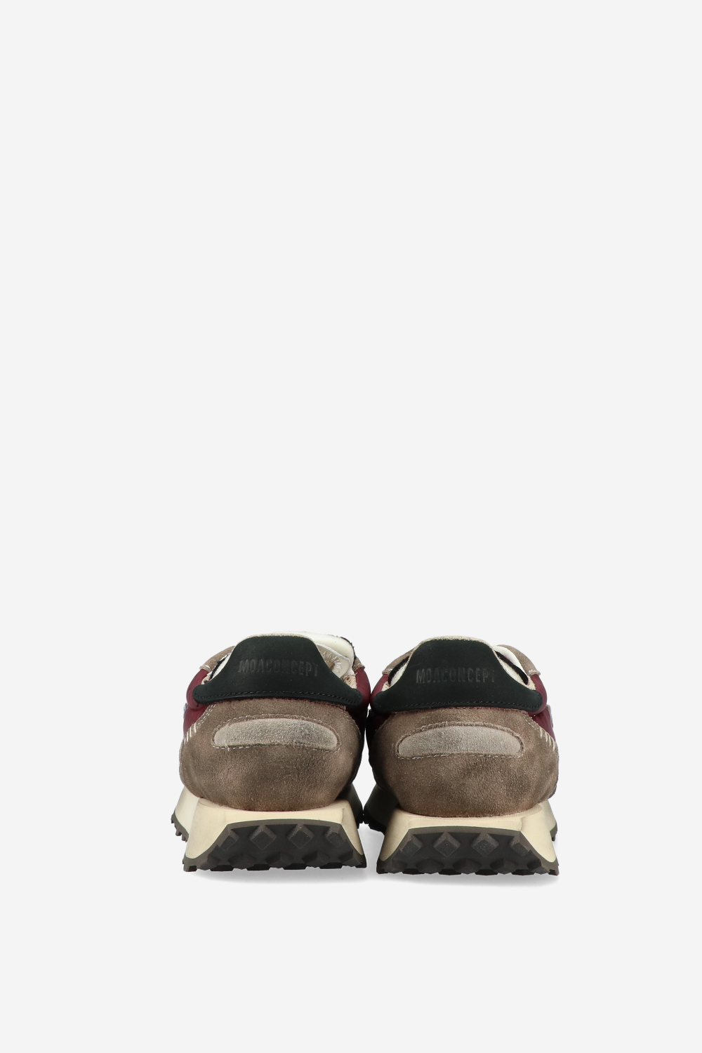 Hype nylon/suede sneakers