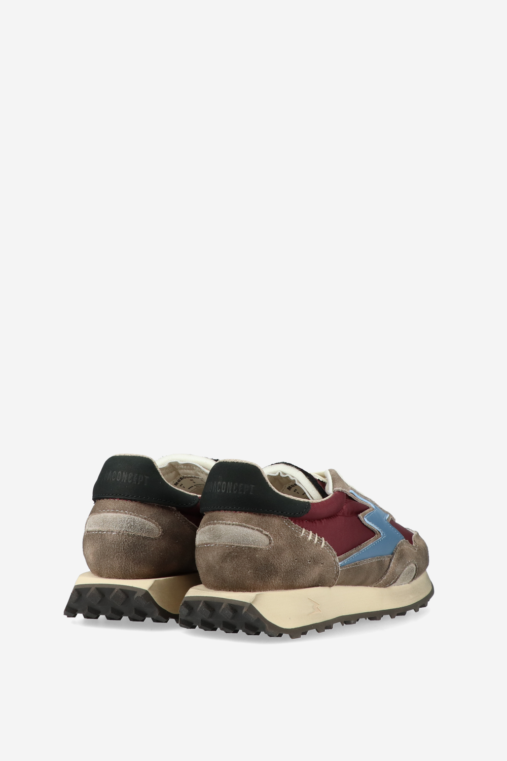 Hype nylon/suede sneakers