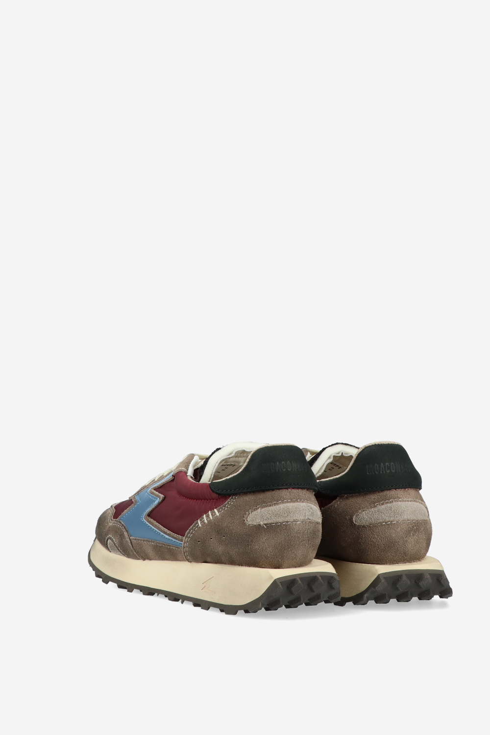 Hype nylon/suede sneakers