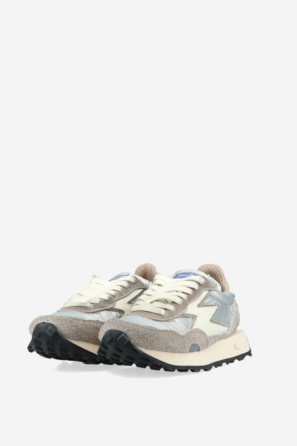 Hype nylon/suede sneakers