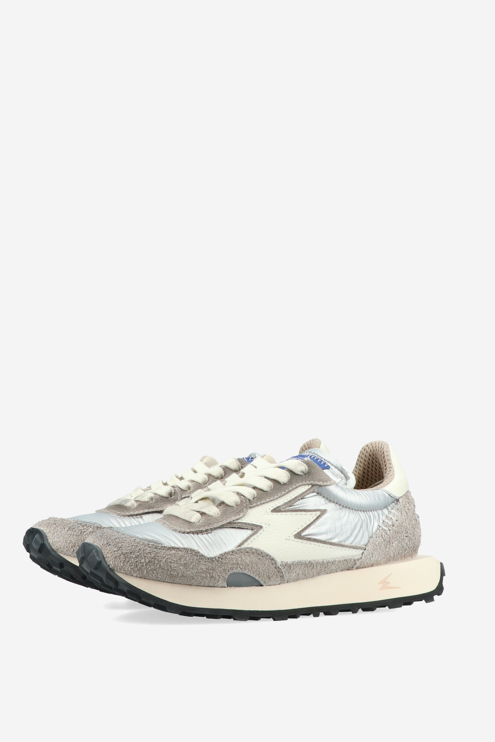 Hype nylon/suede sneakers