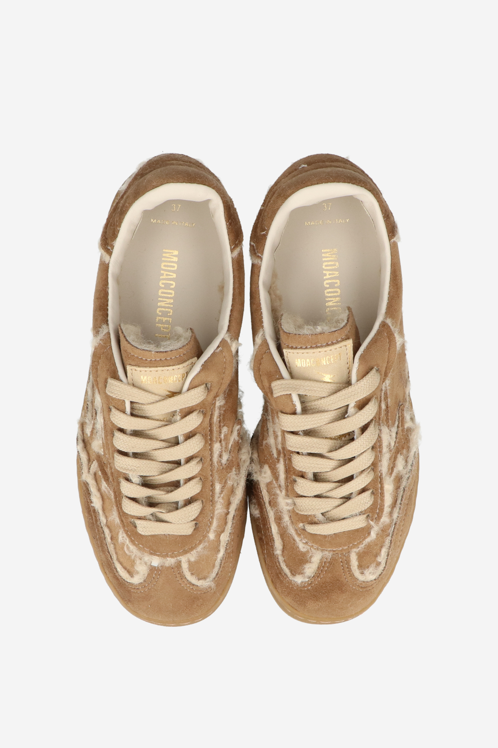 Club shearling sneakers