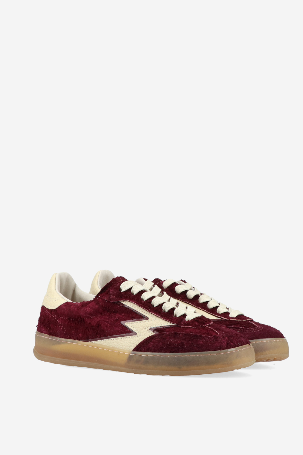 Club scratched suede sneakers