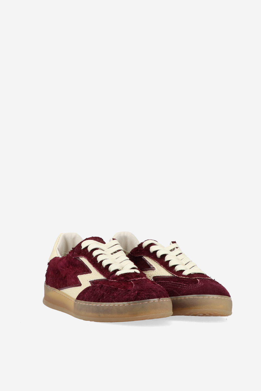 Club scratched suede sneakers