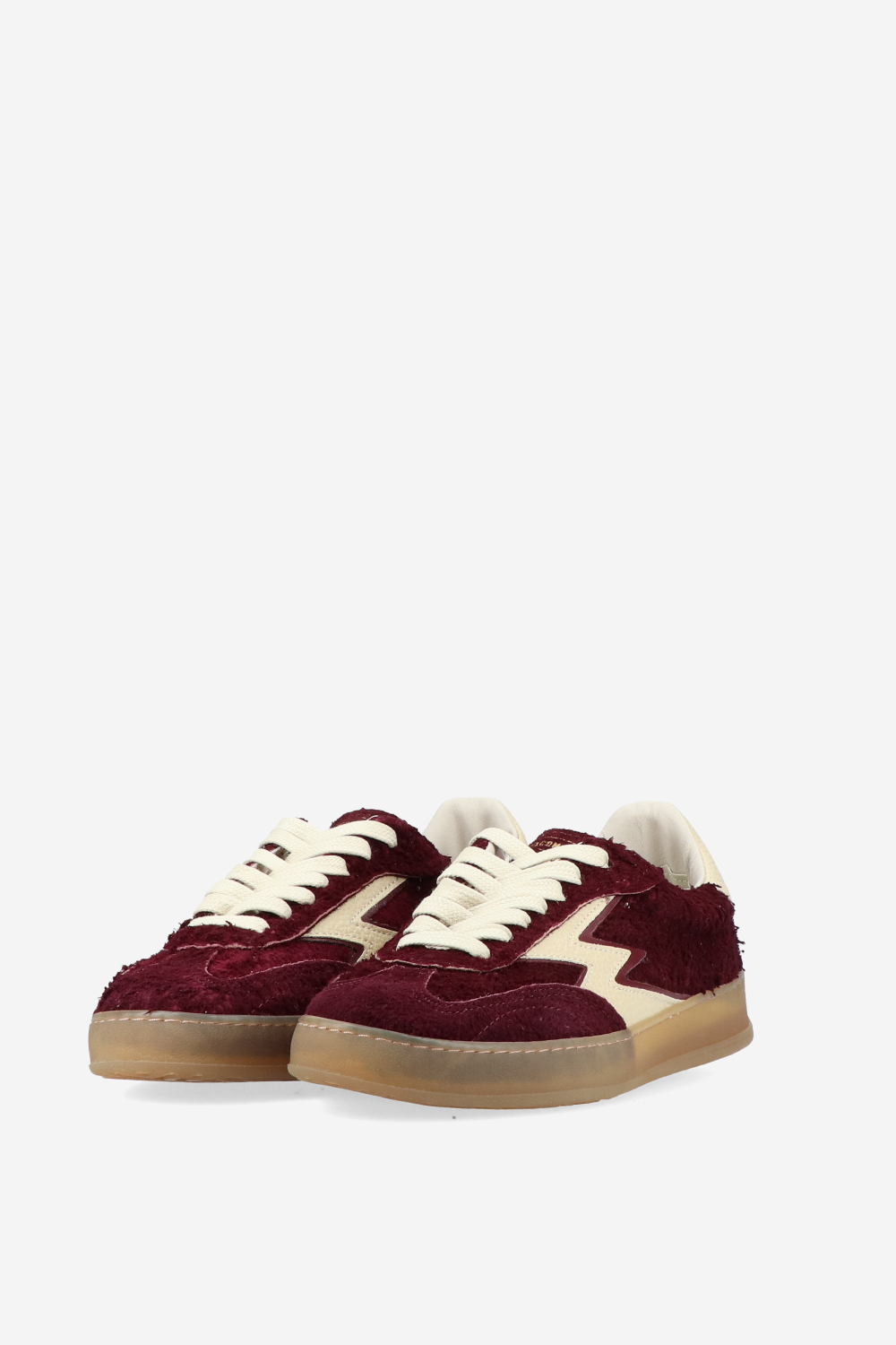 Club scratched suede sneakers