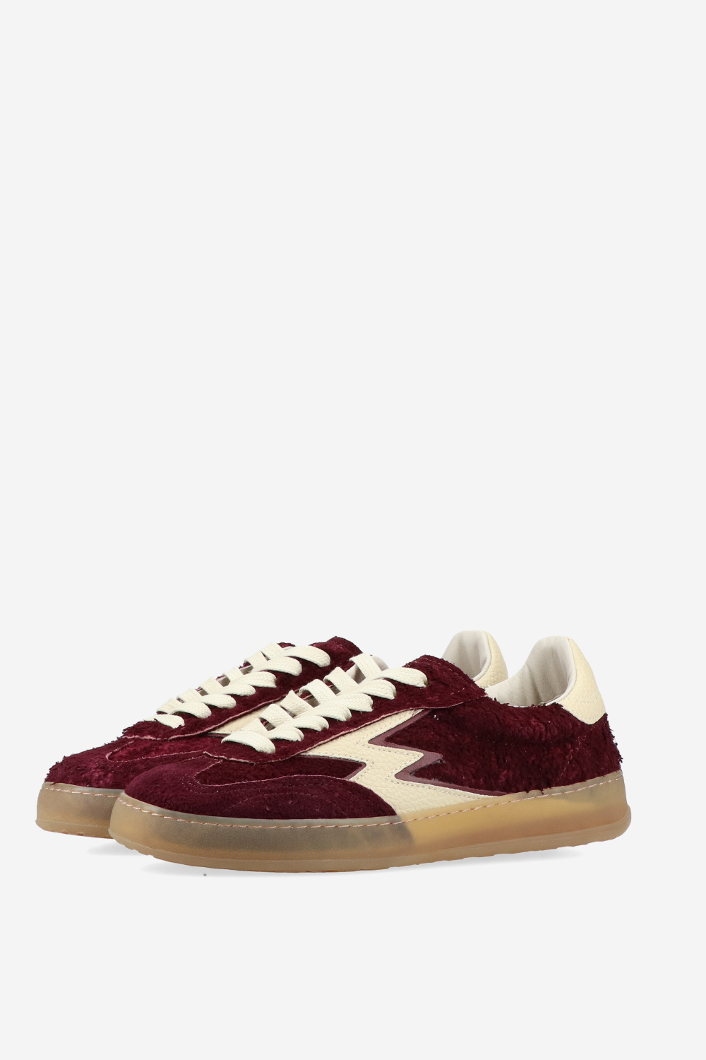 Club scratched suede sneakers