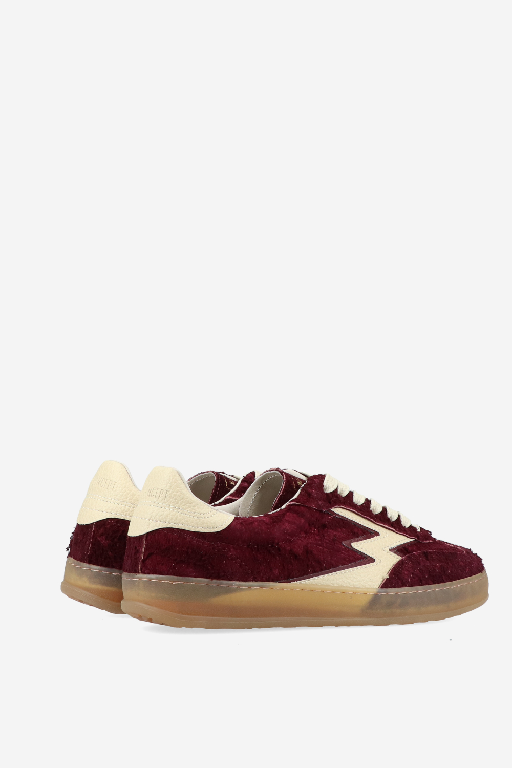 Club scratched suede sneakers