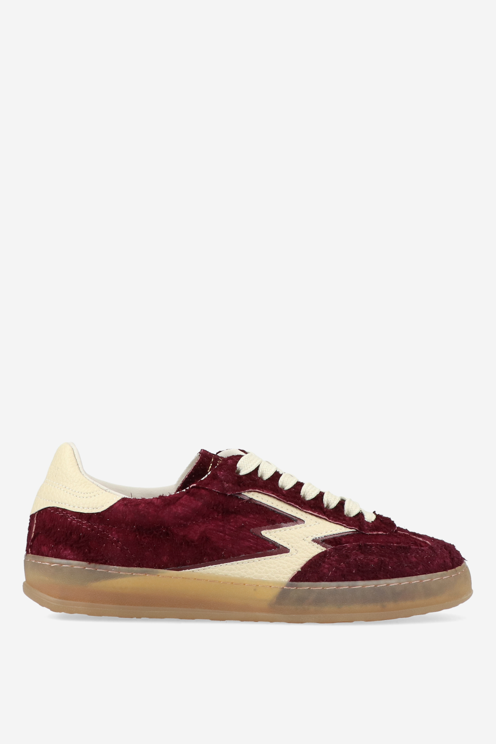 Moaconcept - Club scratched suede sneakers
