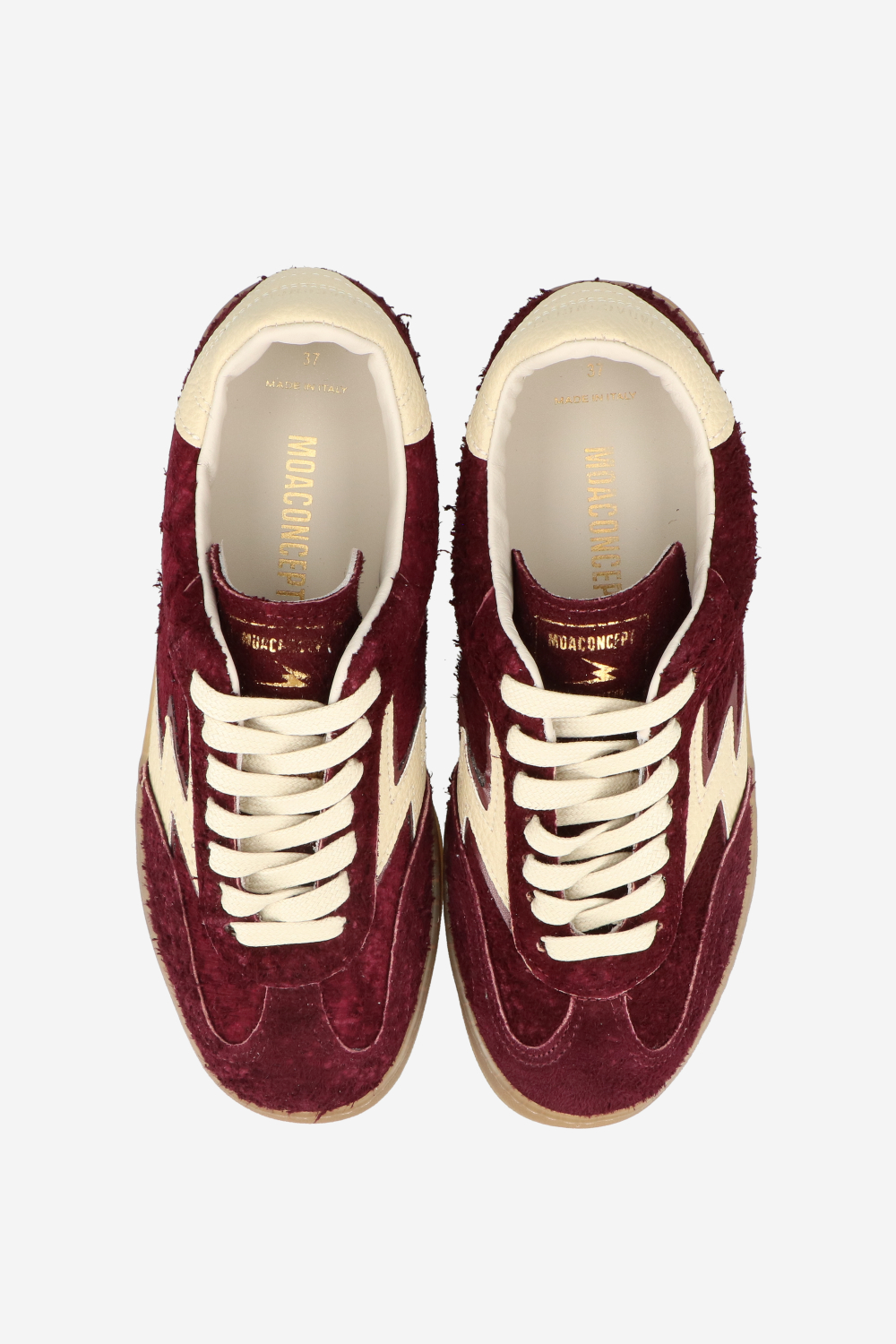 Club scratched suede sneakers