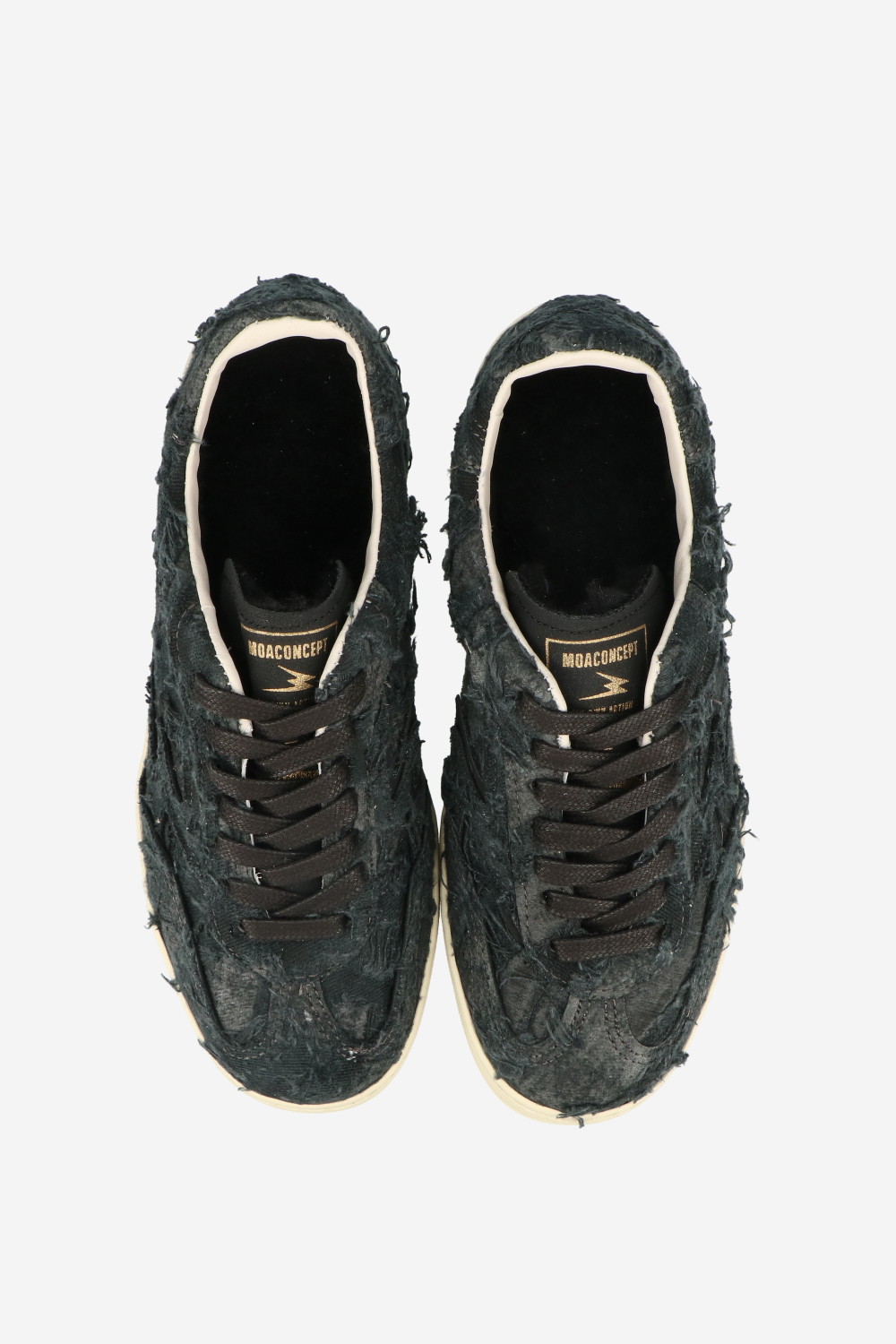 Master Club destroyed suede sneakers