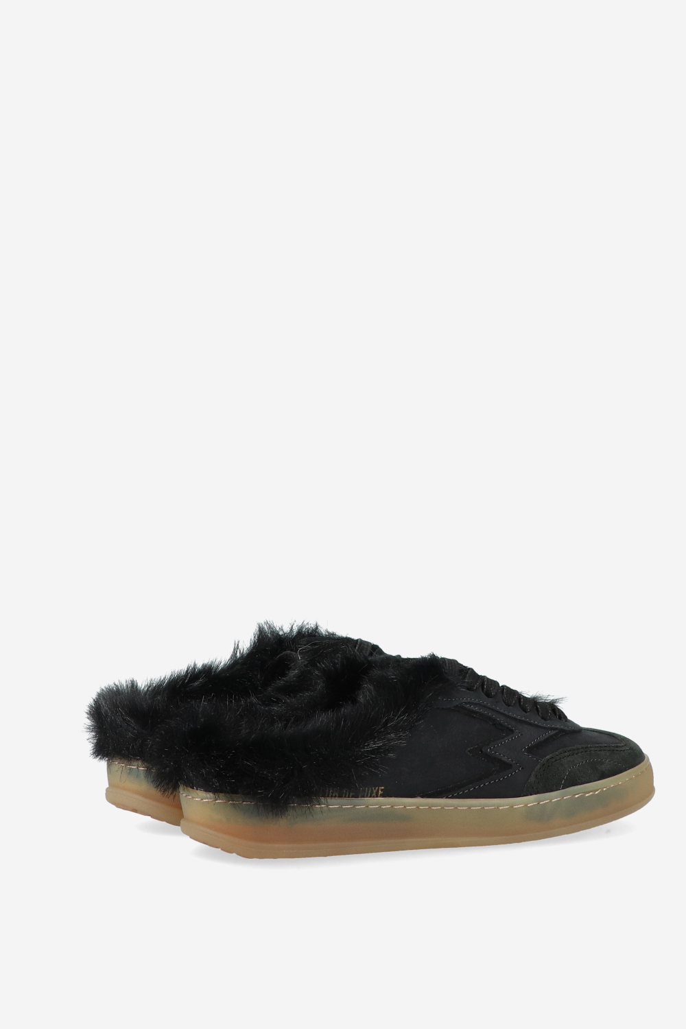Club deluxe faux fur mules