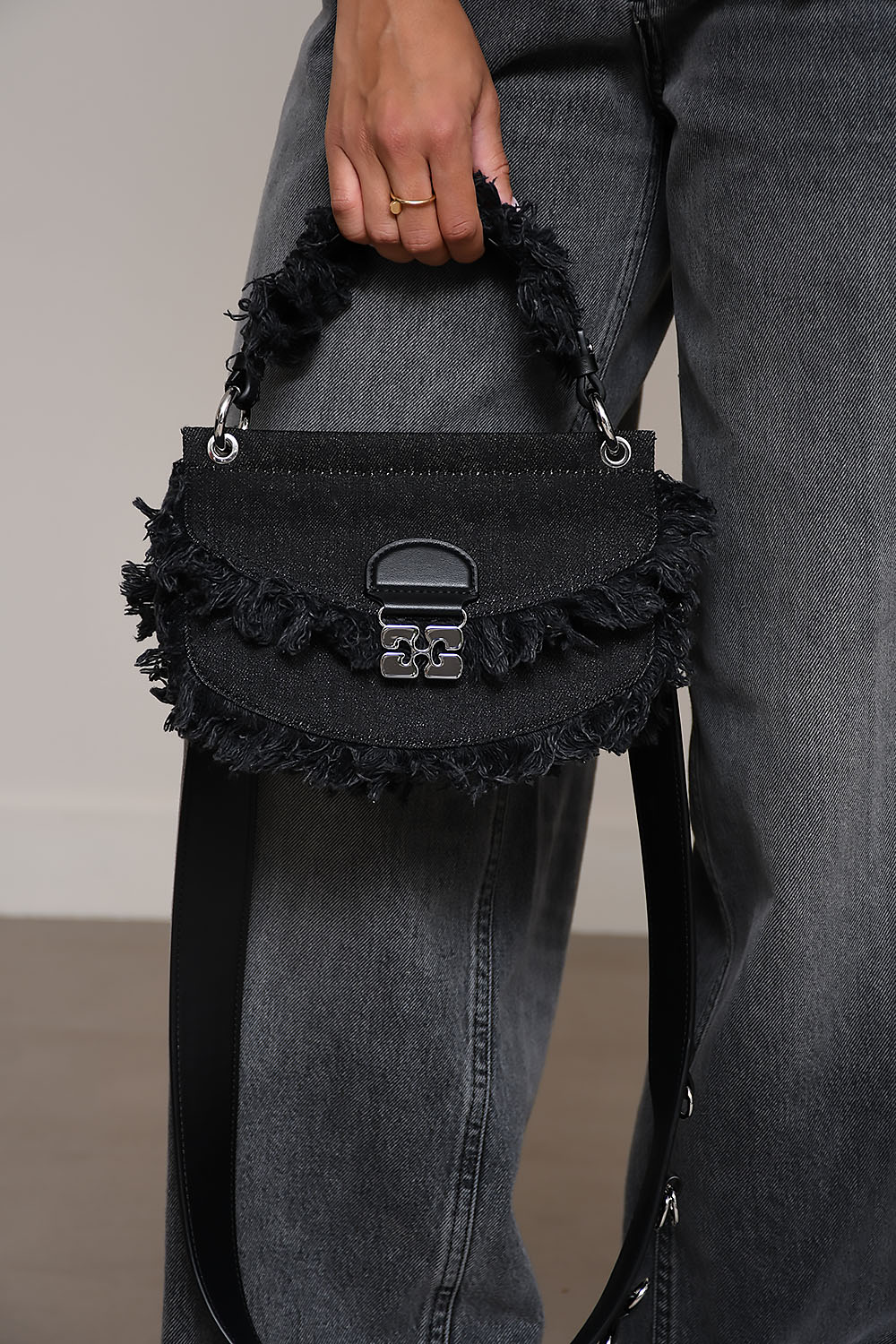 Bethany denim wide leg jeans