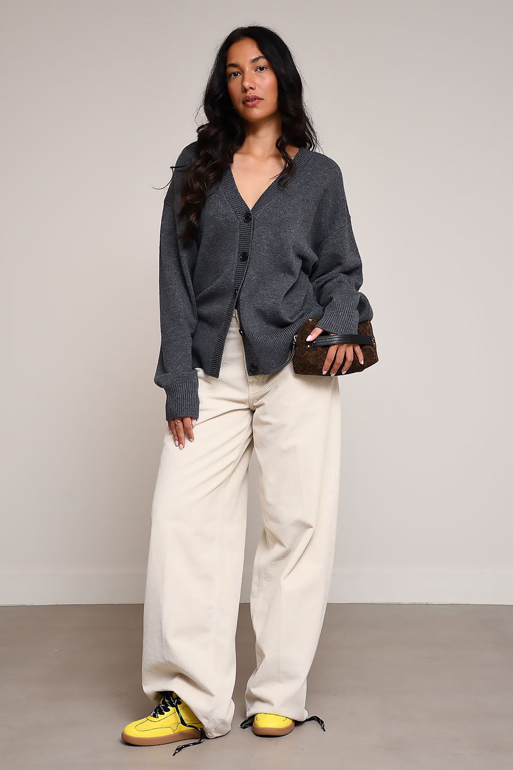 Haikure - Bethany velvet wide leg pants