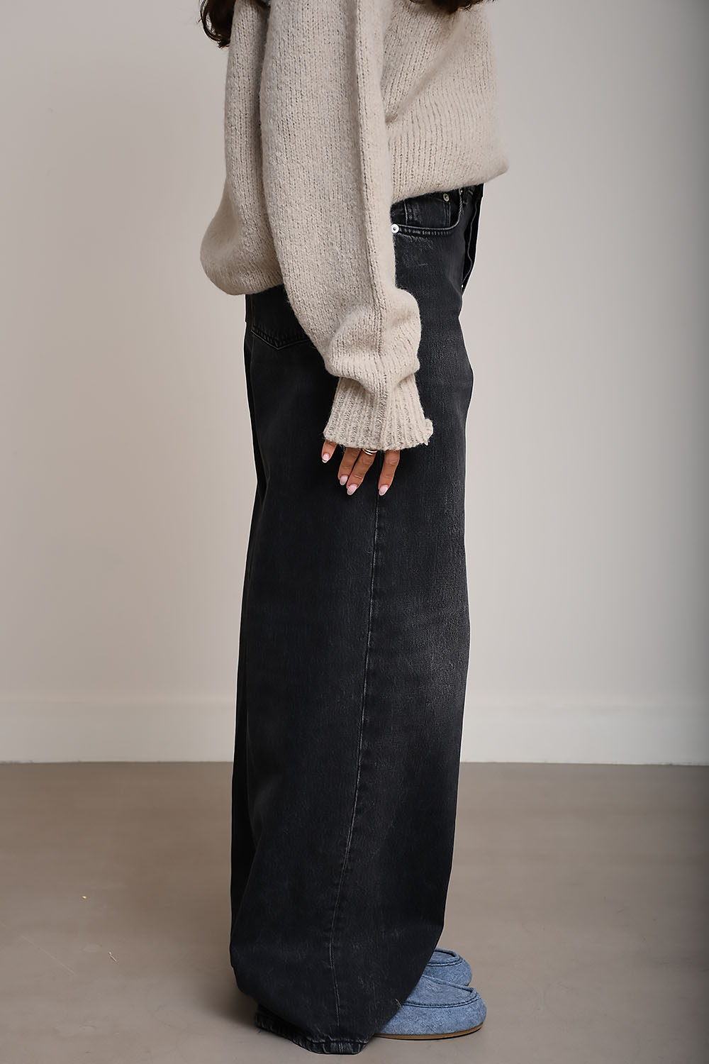 Haikure - Bethany denim wide leg jeans