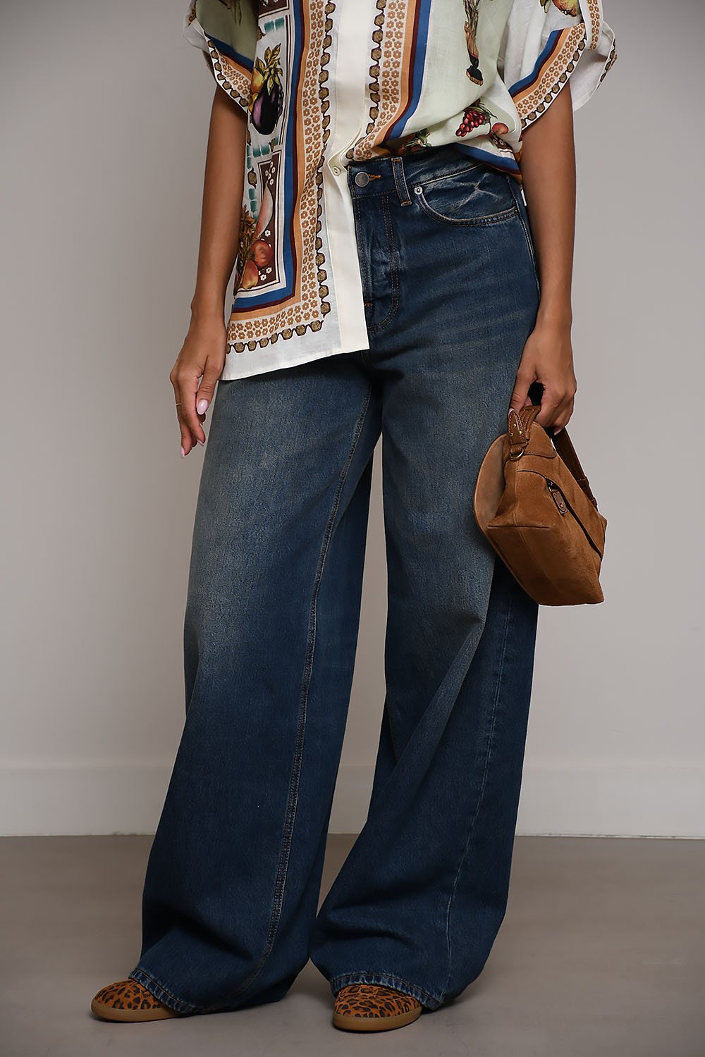 Haikure - Bethany denim wide leg jeans