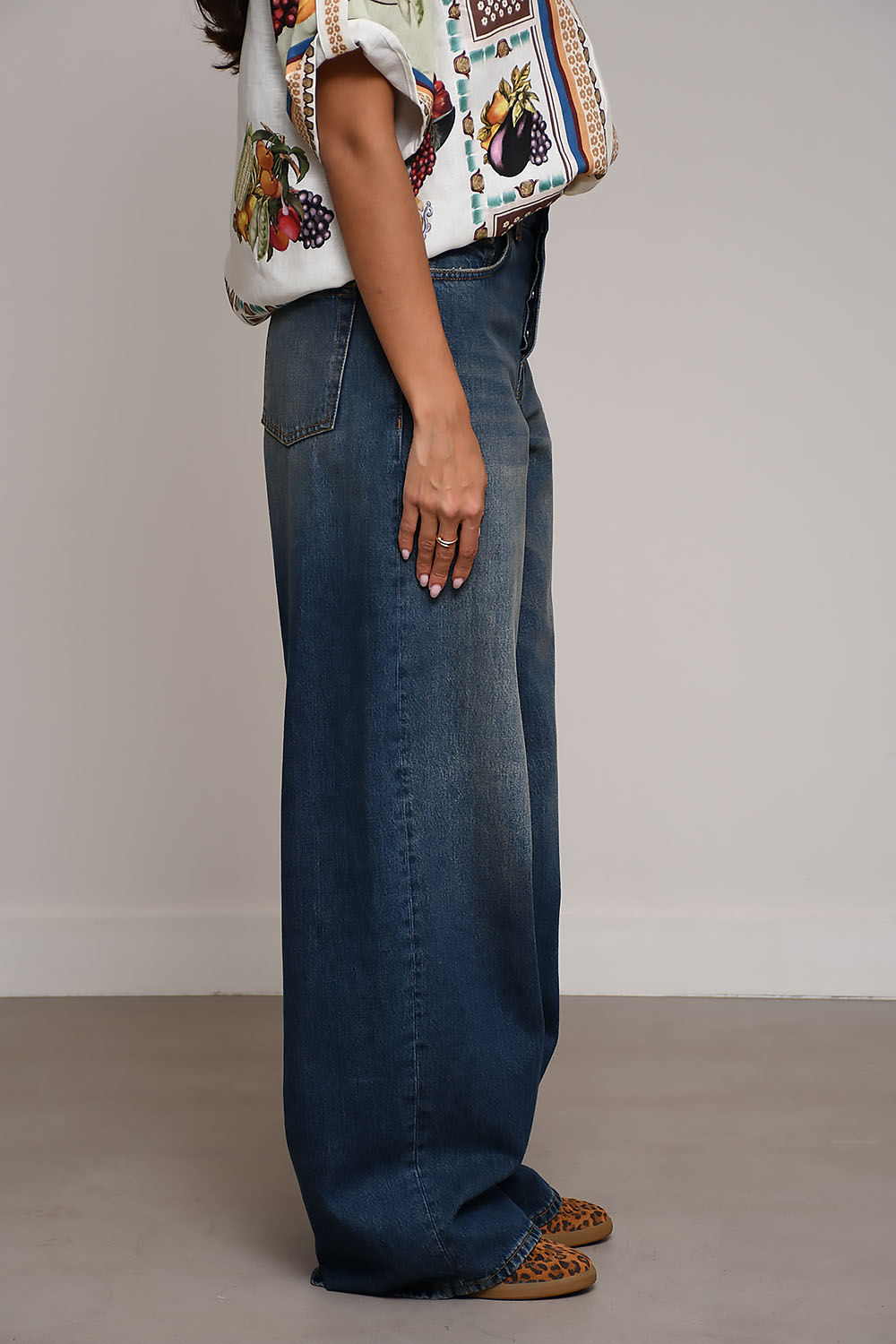 Haikure - Bethany denim wide leg jeans