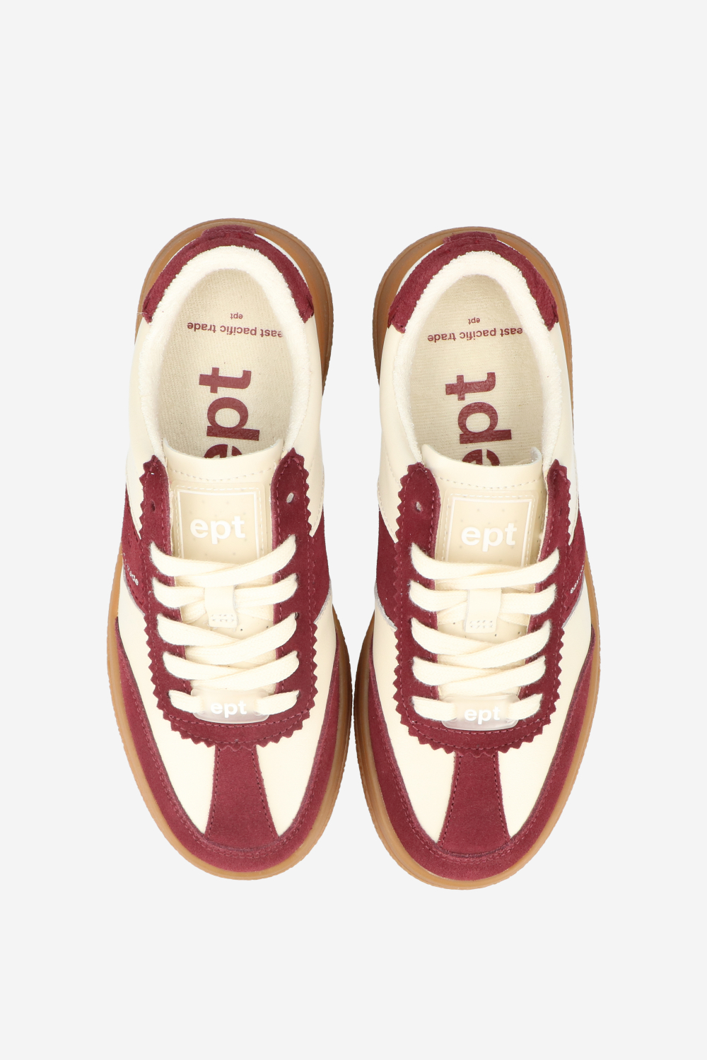 Santos leather/suede sneakers