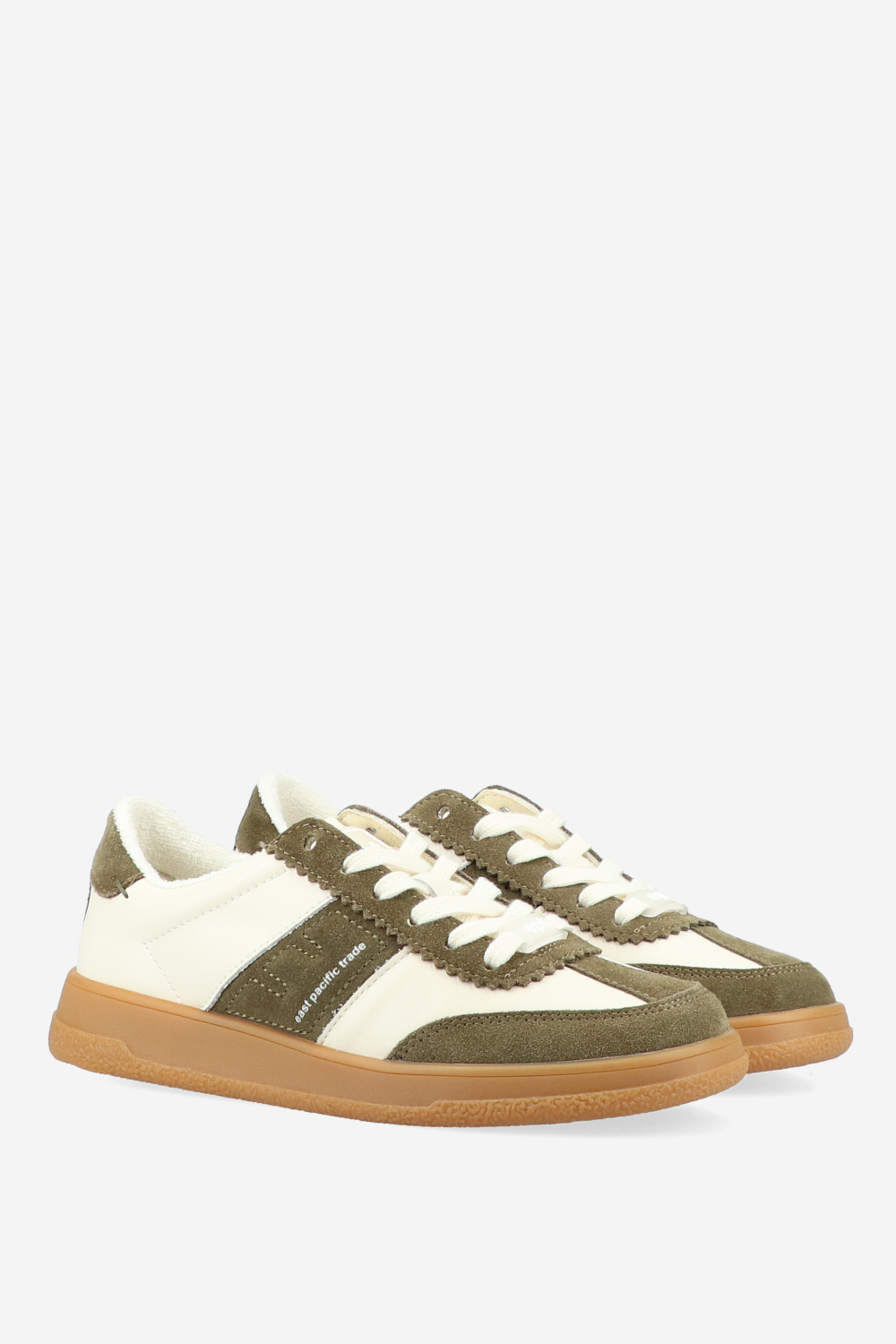 Santos leather/suede sneakers