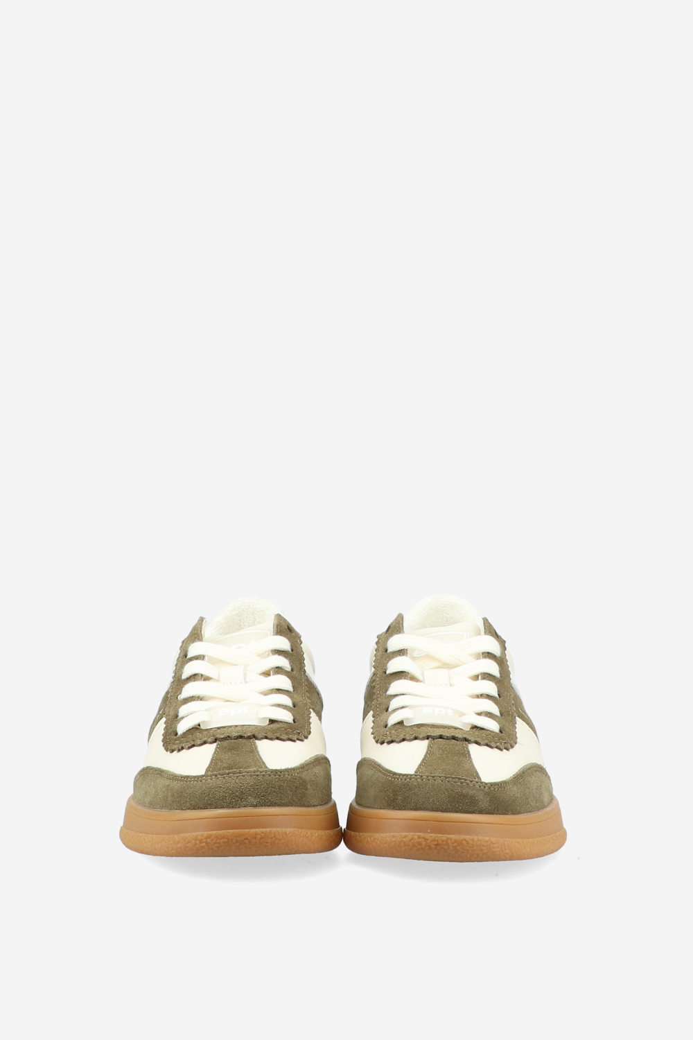 Santos leather/suede sneakers