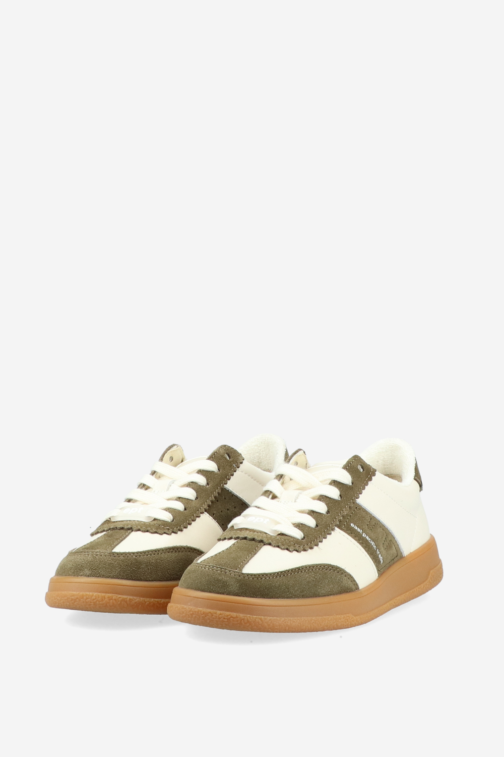 Santos leather/suede sneakers