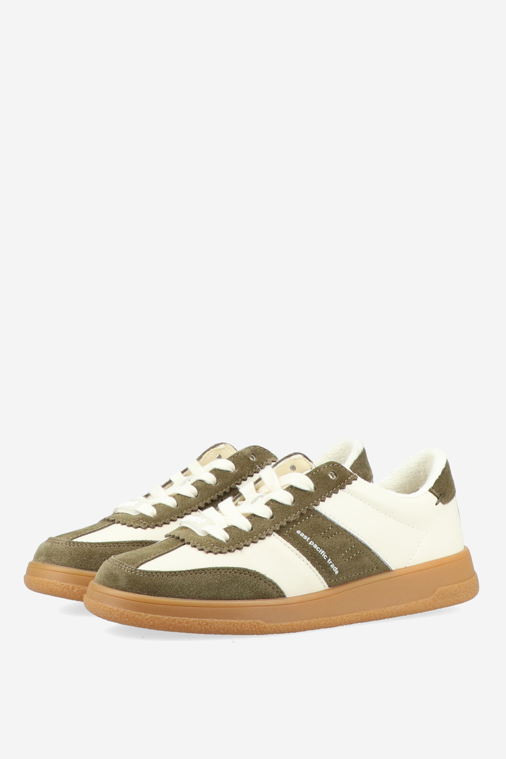 Santos leather/suede sneakers