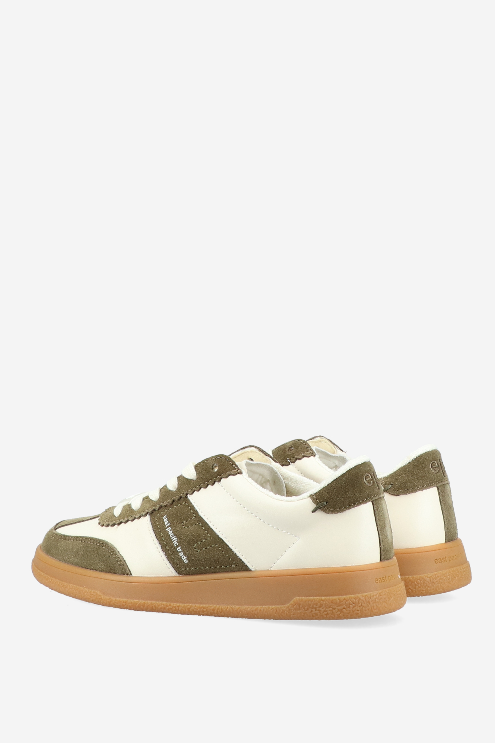 Santos leather/suede sneakers