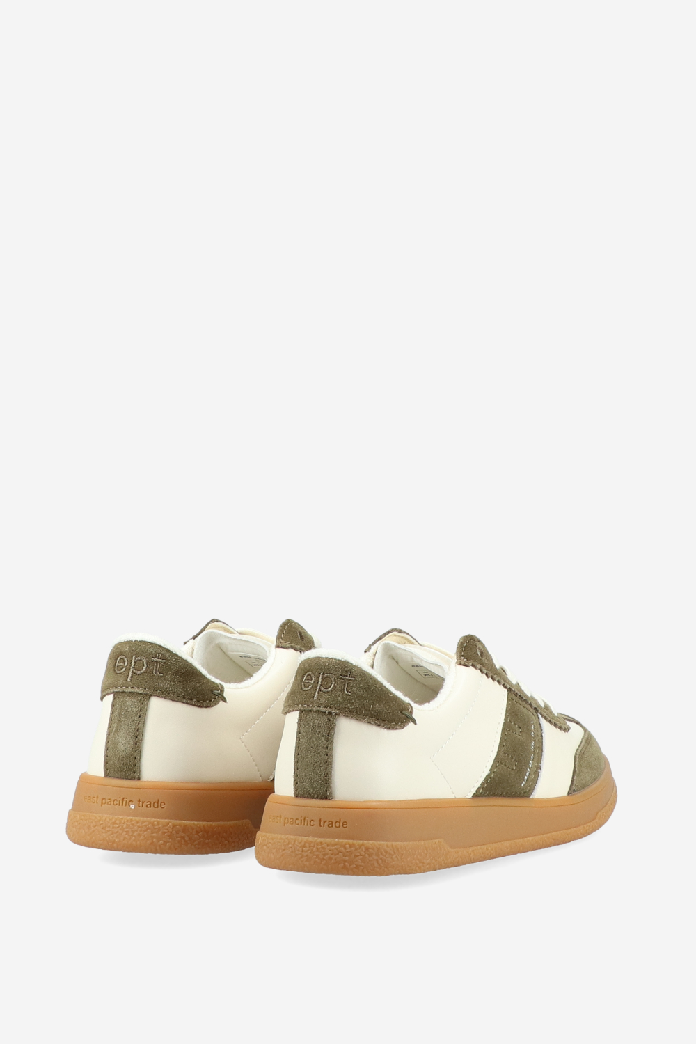 Santos leather/suede sneakers
