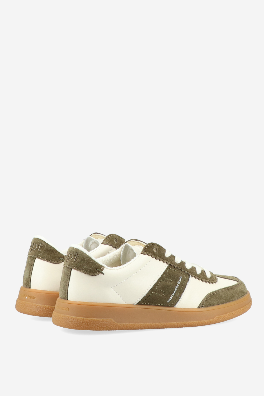 Santos leather/suede sneakers