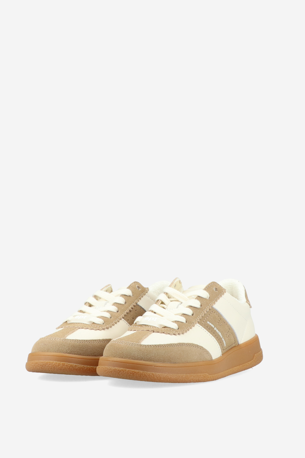 Santos leather/suede sneakers