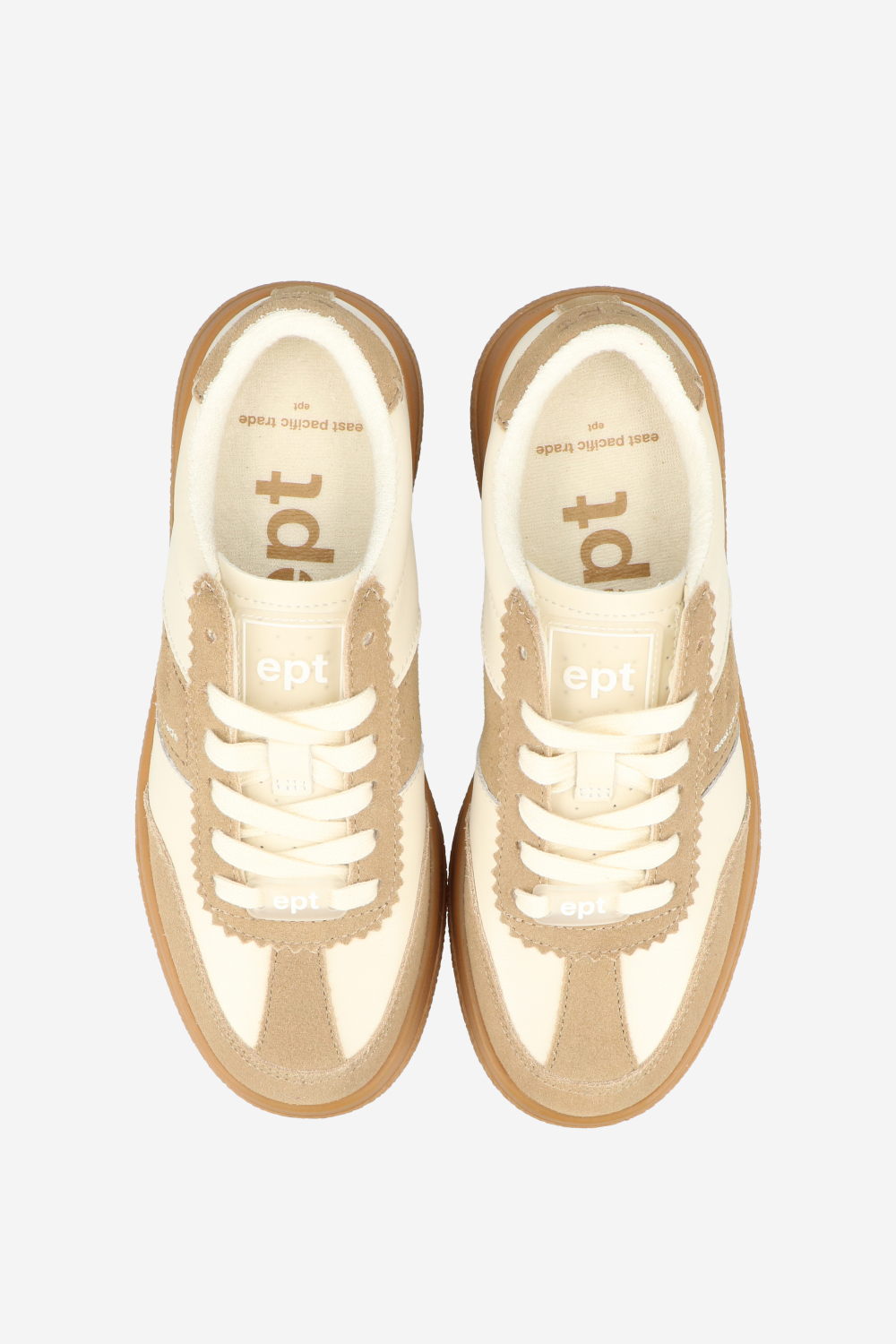 Santos leather/suede sneakers