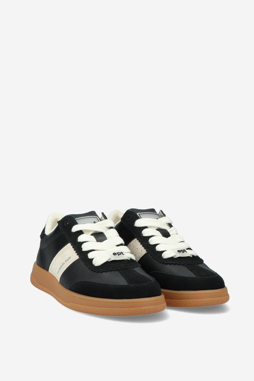 Santos leather/suede sneakers