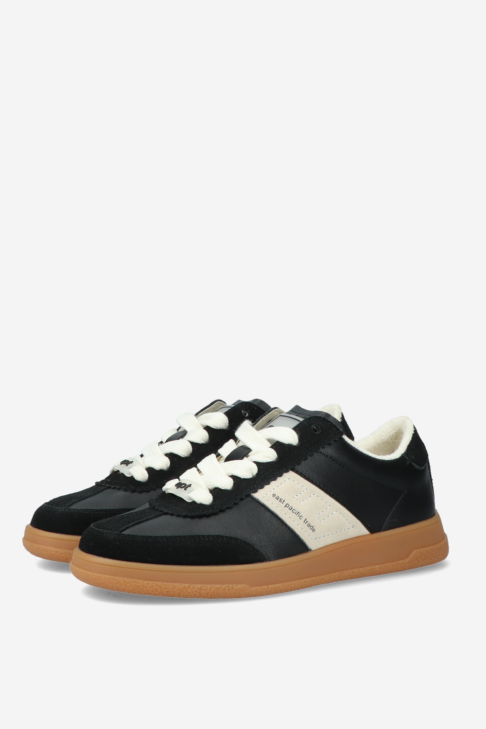 Santos leather/suede sneakers
