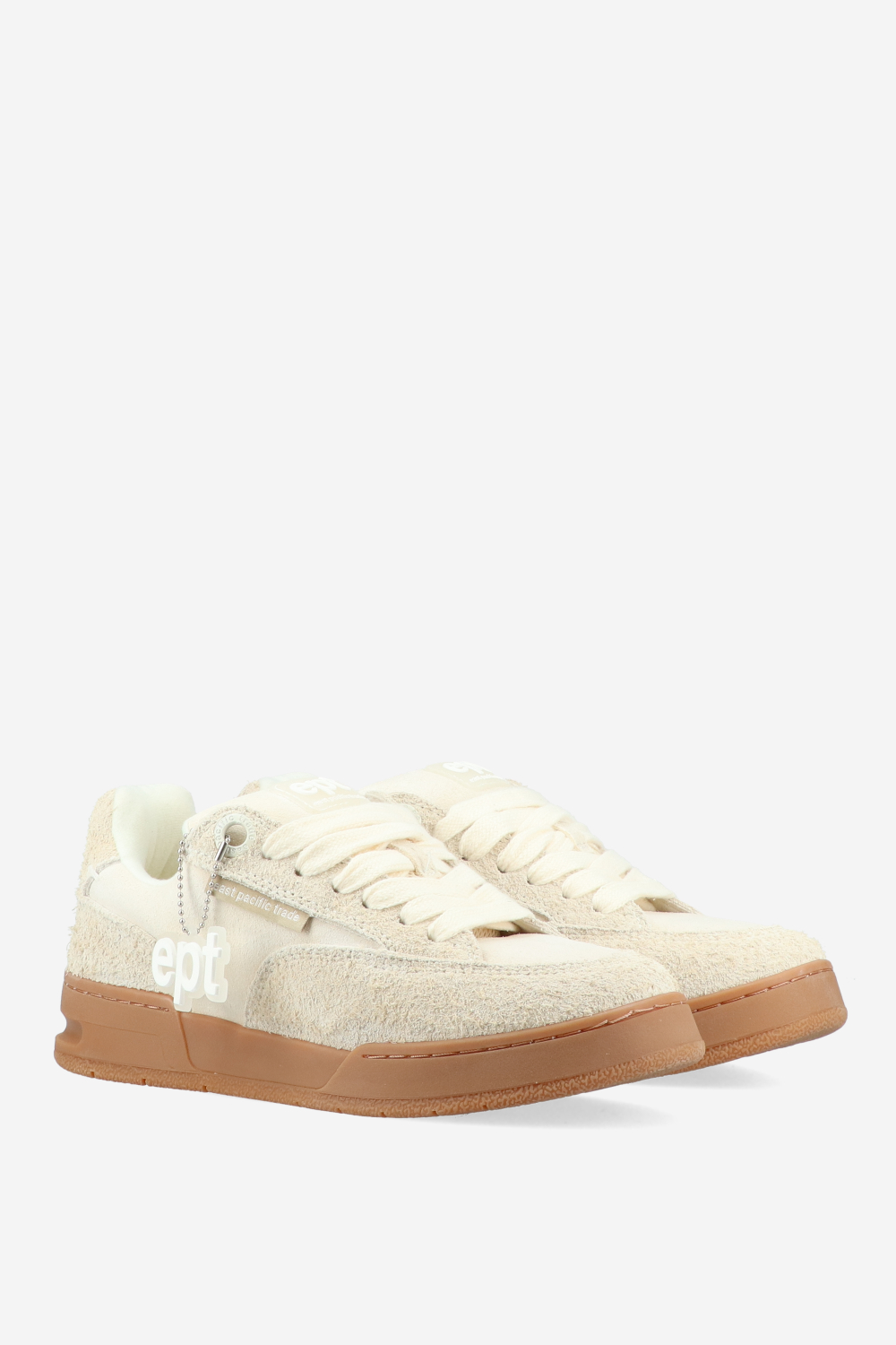 Fat brushed suede sneakers