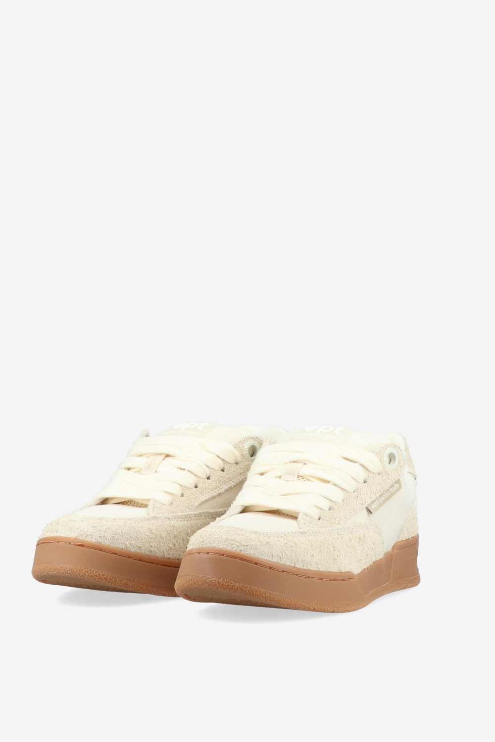 Fat brushed suede sneakers