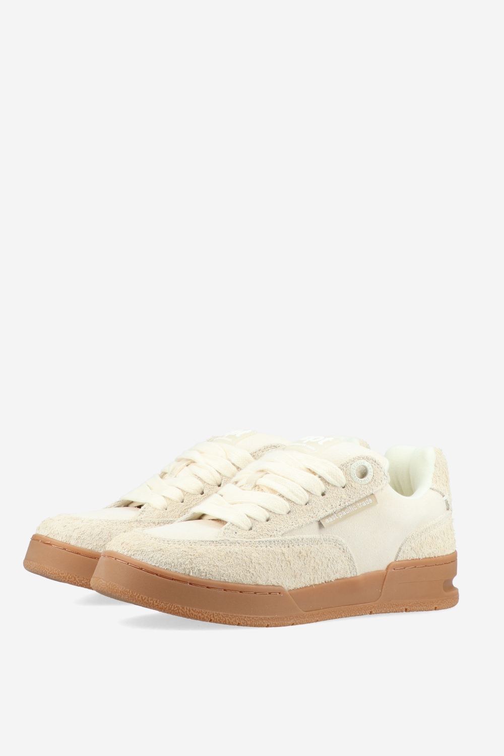 Fat brushed suede sneakers