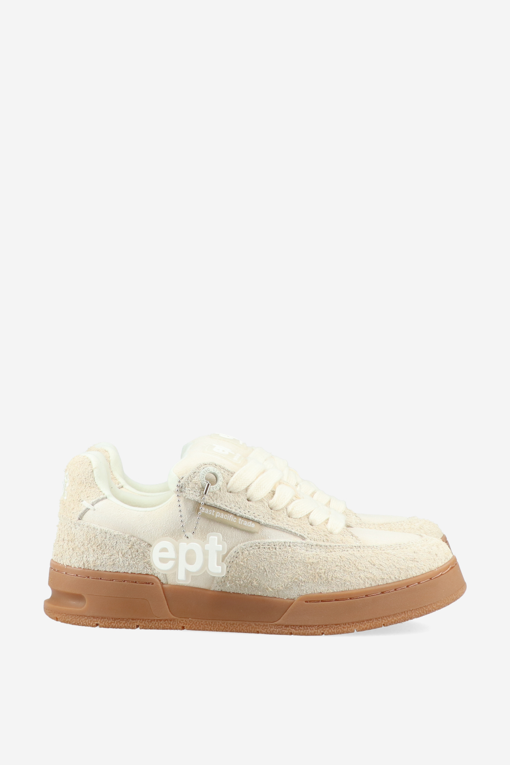 Fat brushed suede sneakers